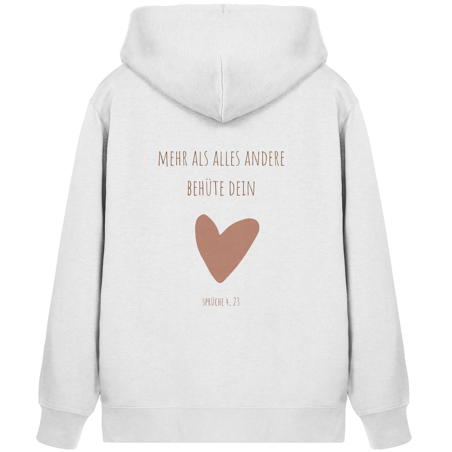 Behüte dein Herz - Organic Zipper - wertvoll und geliebt