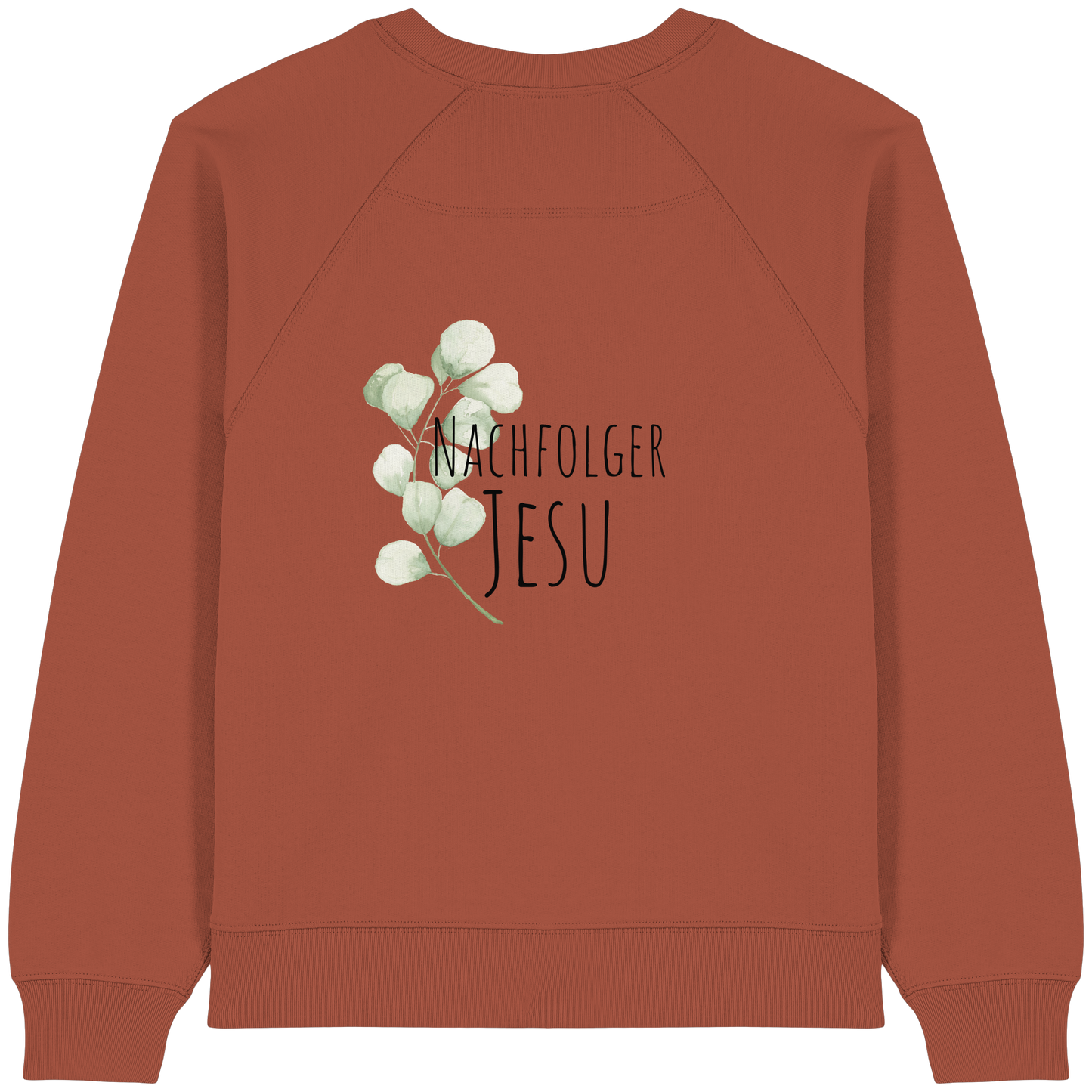 Nachfolger Jesu - Womens Organic Raglan Sweatshirt - wertvoll und geliebt