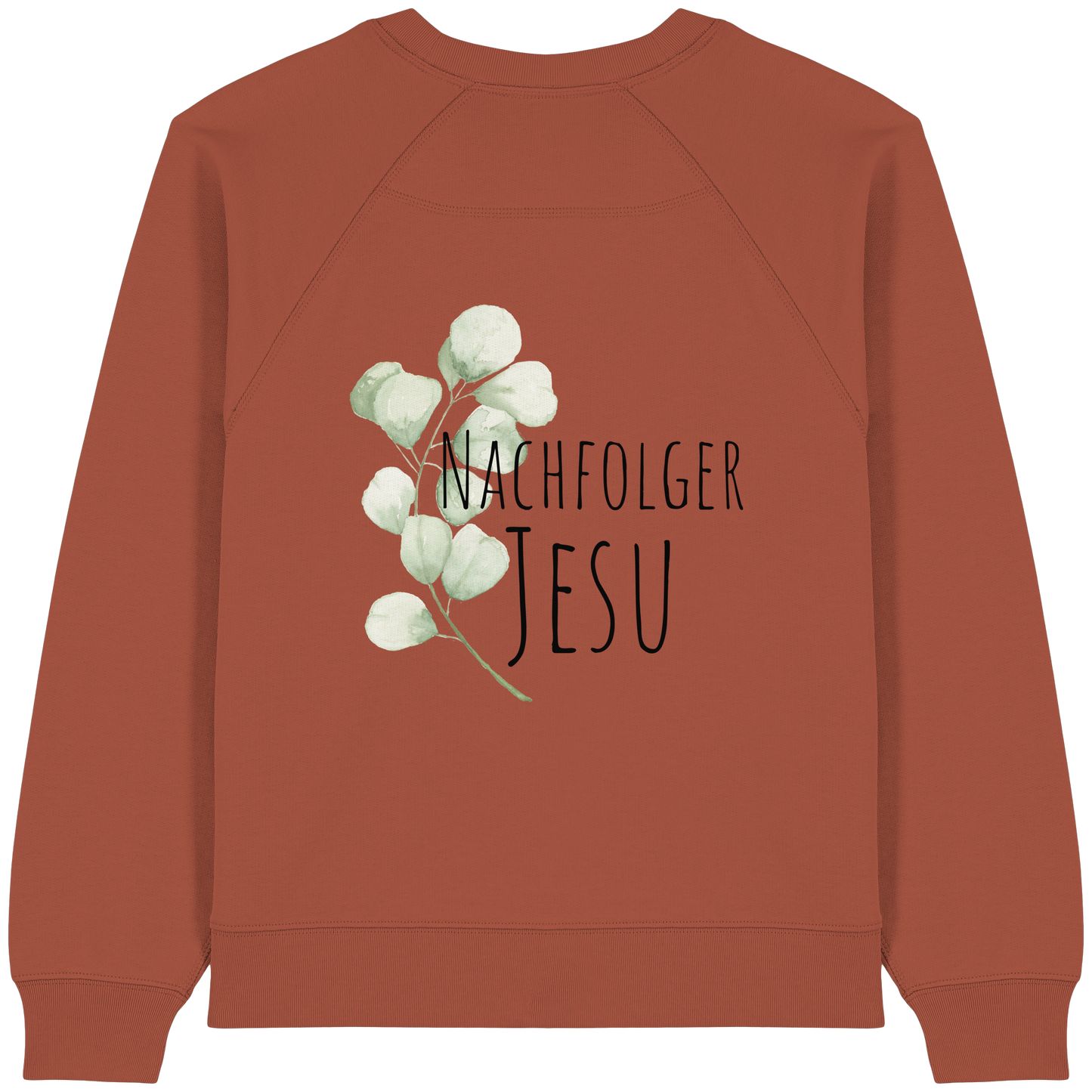 Nachfolger Jesu - Womens Organic Raglan Sweatshirt - wertvoll und geliebt