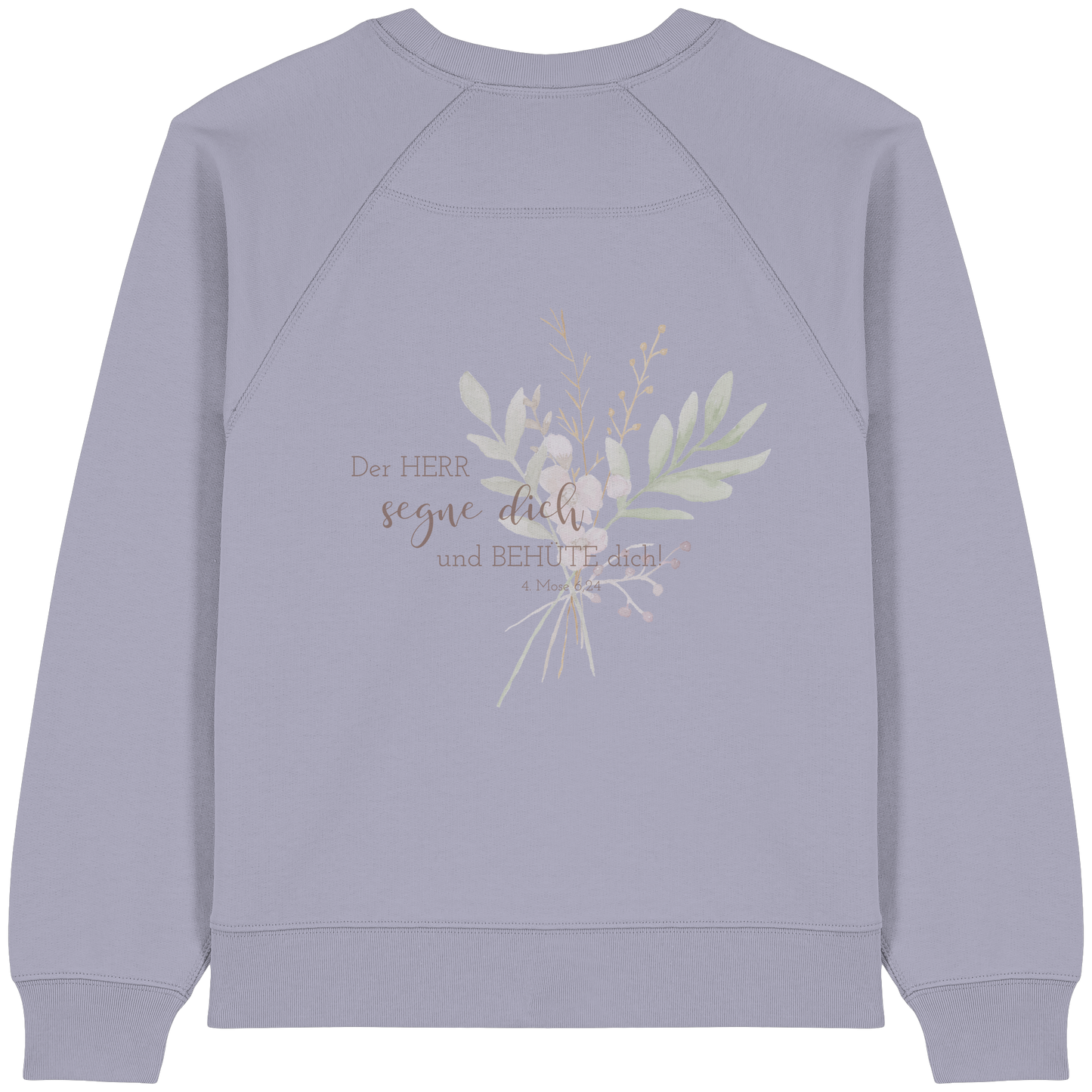 Derr Herr segne dich - Womens Organic Raglan Sweatshirt