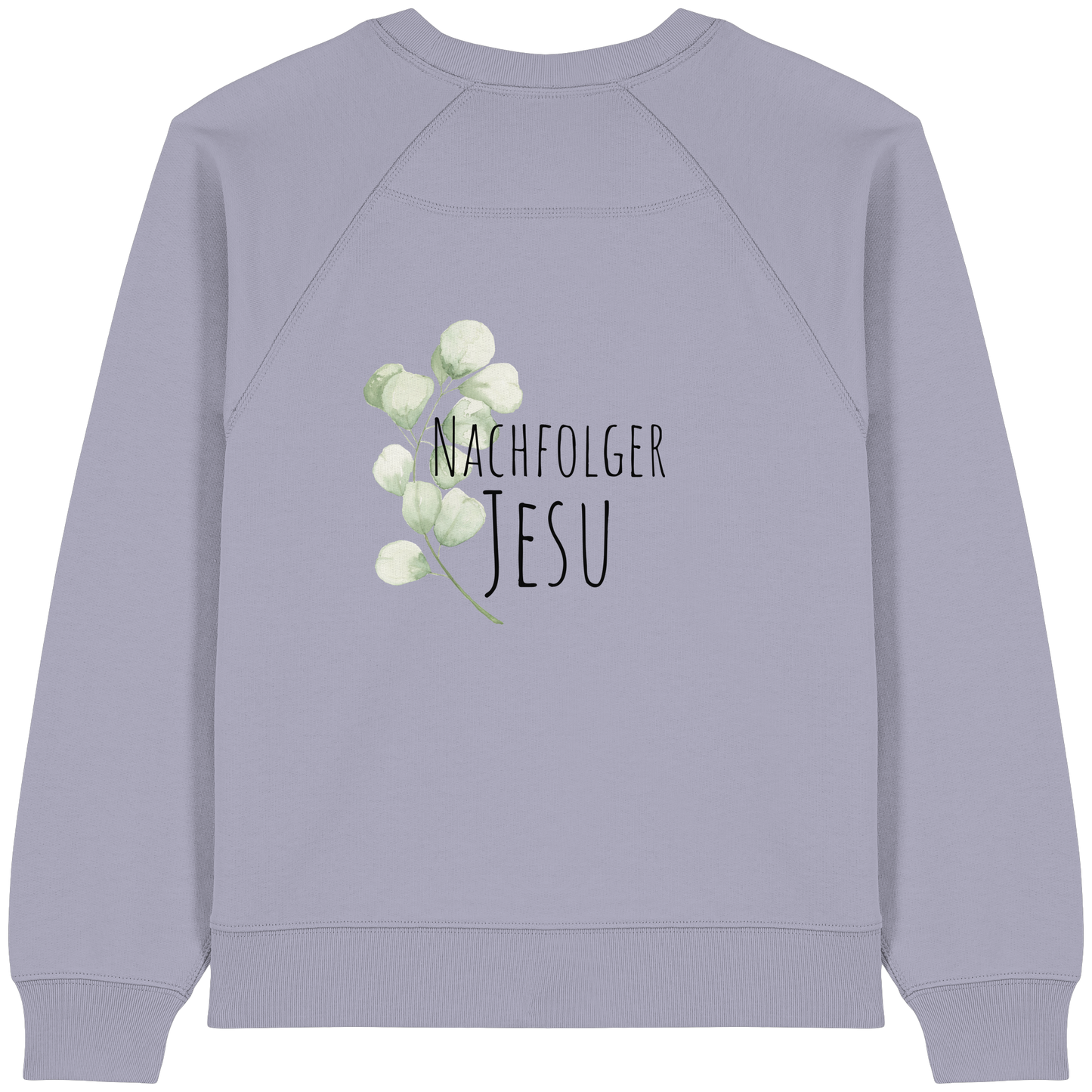 Nachfolger Jesu - Womens Organic Raglan Sweatshirt - wertvoll und geliebt