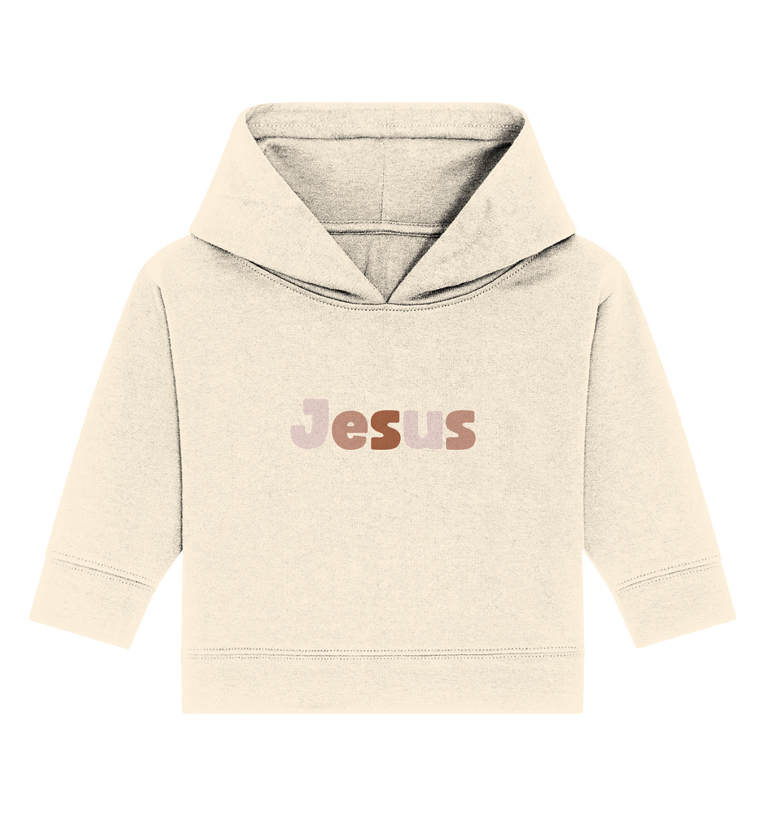 Jesus - Baby Organic Hoodie - wertvoll und geliebt