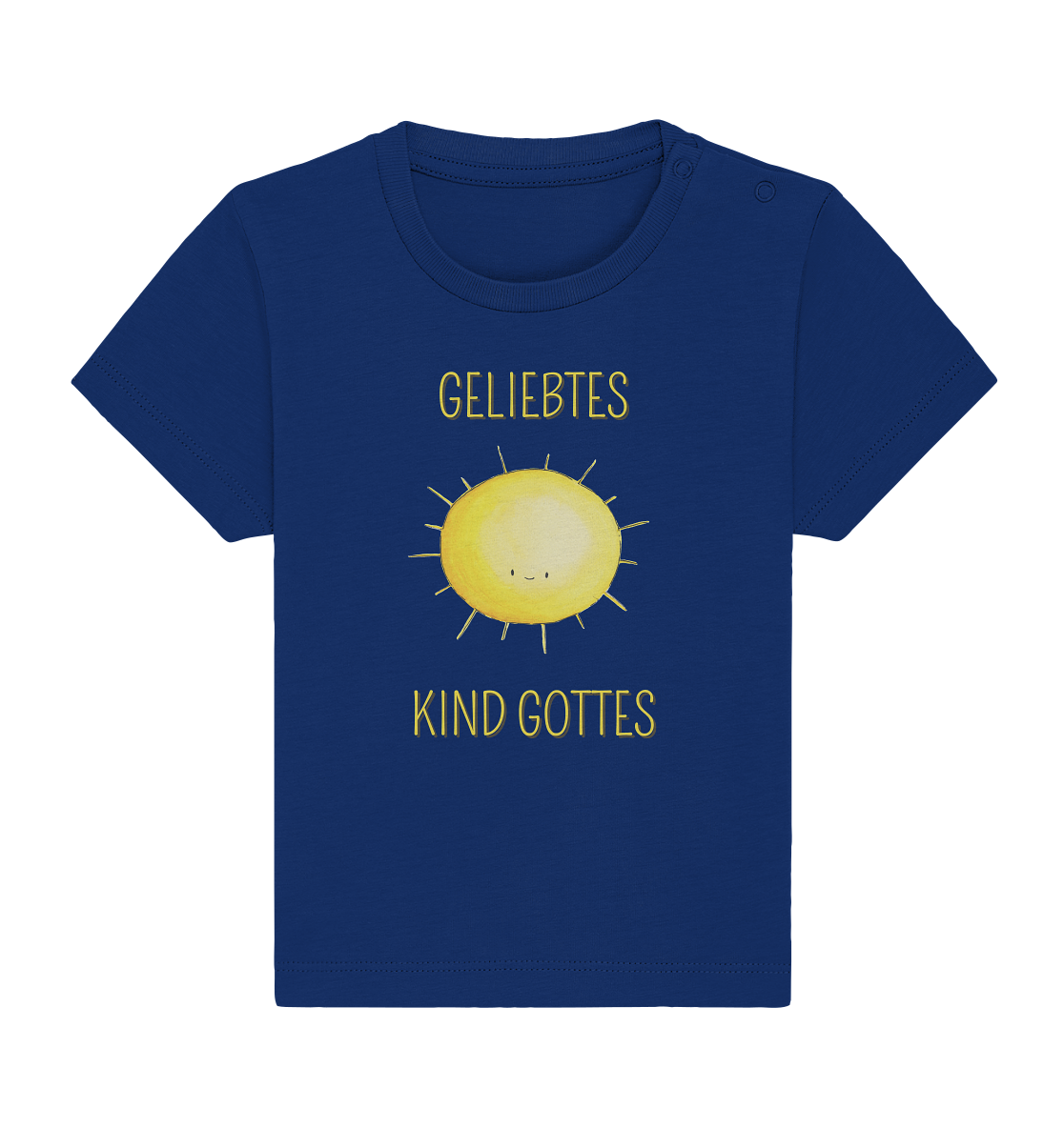 Geliebtes Kind Gottes - Baby Organic Shirt - wertvoll und geliebt
