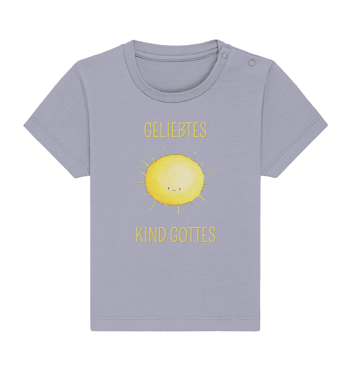 Geliebtes Kind Gottes - Baby Organic Shirt - wertvoll und geliebt