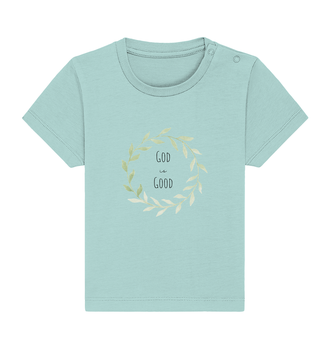 God is good - Baby Organic Shirt - wertvoll und geliebt
