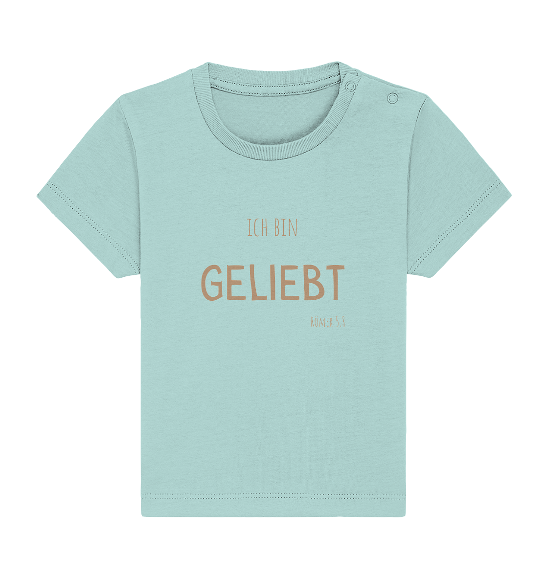 Geliebt - Baby Organic Shirt - wertvoll und geliebt