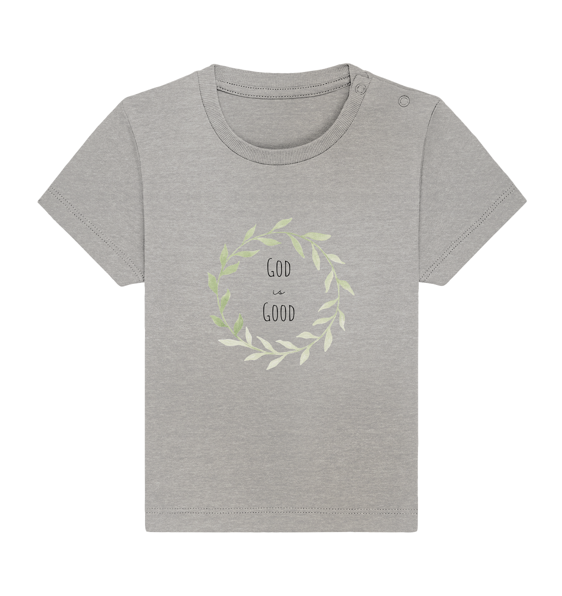 God is good - Baby Organic Shirt - wertvoll und geliebt
