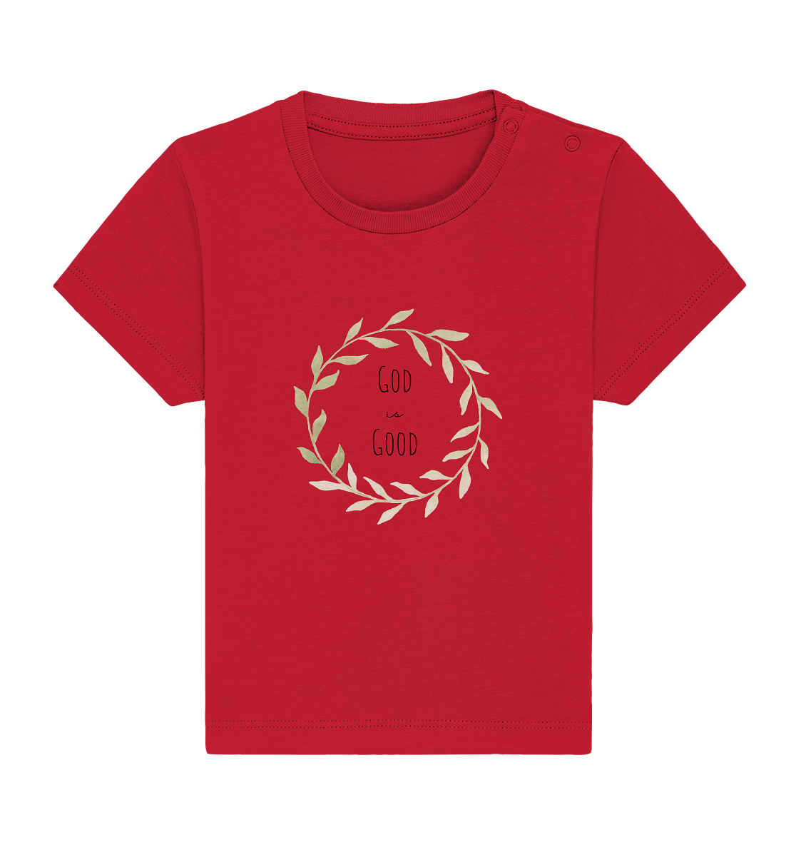 God is good - Baby Organic Shirt - wertvoll und geliebt