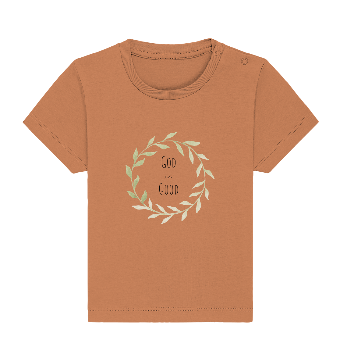 God is good - Baby Organic Shirt - wertvoll und geliebt