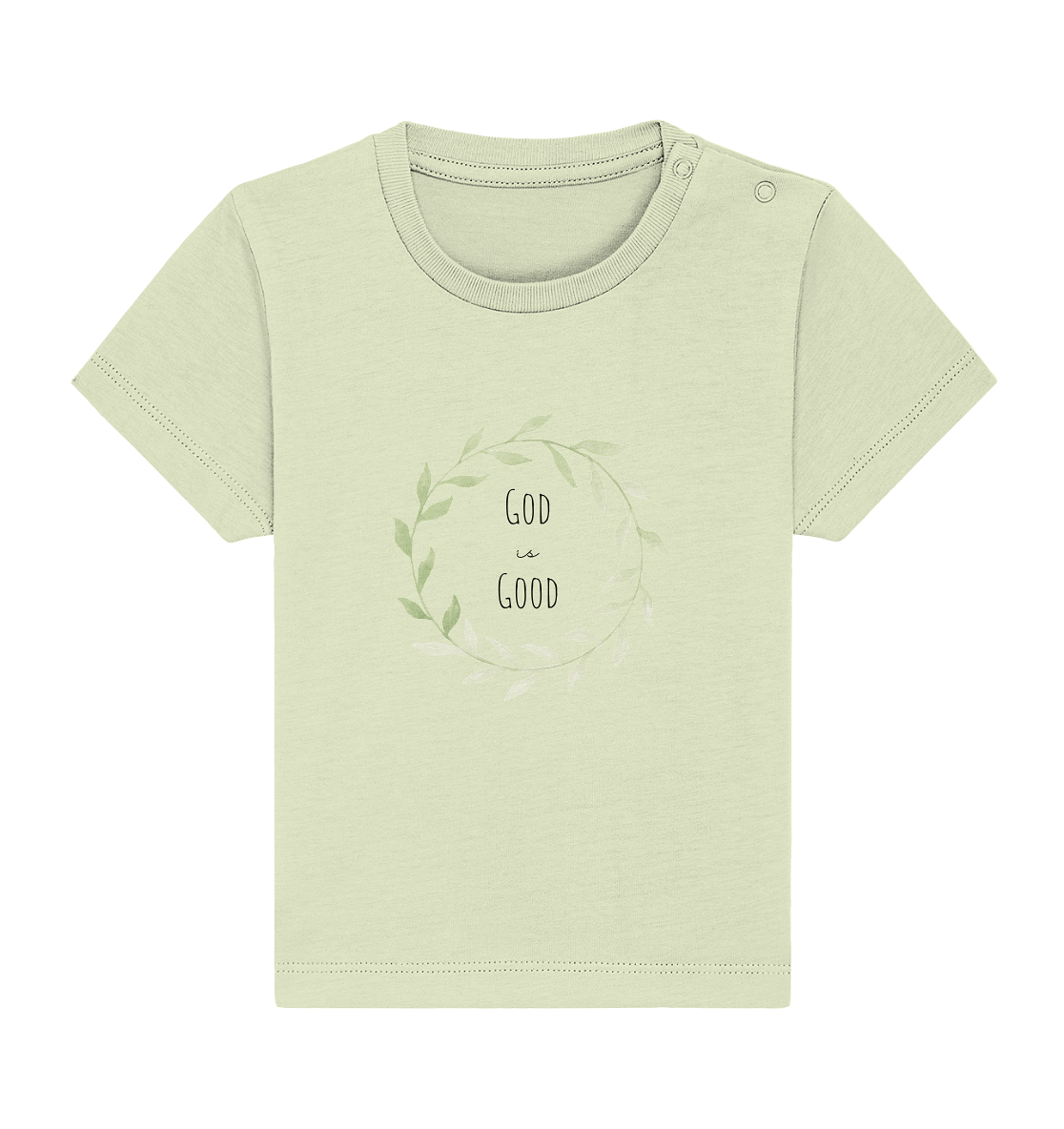 God is good - Baby Organic Shirt - wertvoll und geliebt