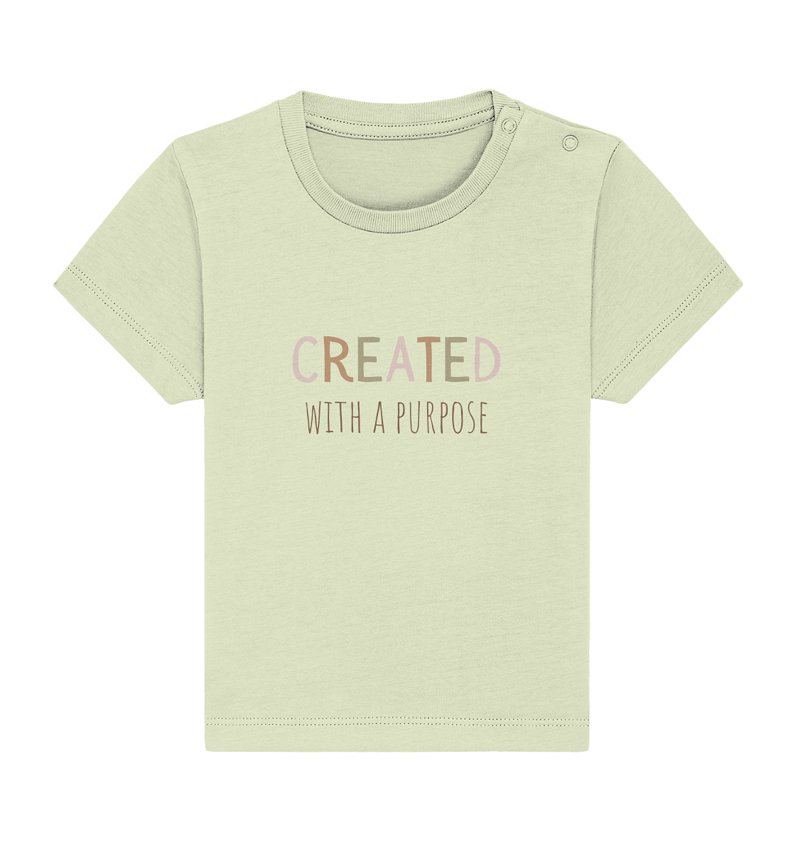 Created - Baby Organic Shirt - wertvoll und geliebt