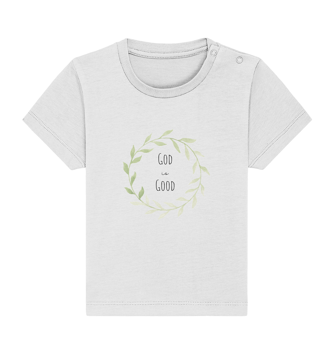 God is good - Baby Organic Shirt - wertvoll und geliebt