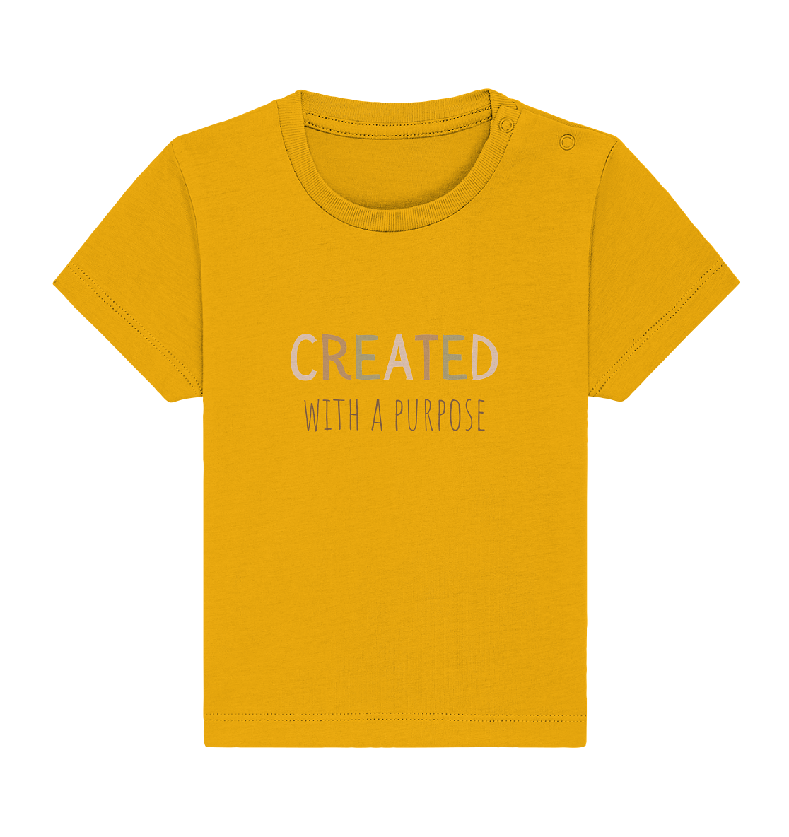 Created - Baby Organic Shirt - wertvoll und geliebt