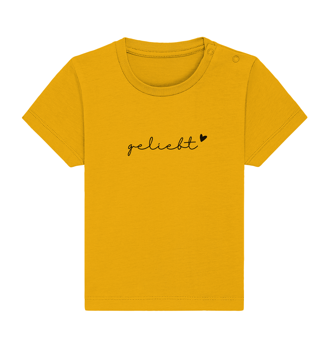 geliebt - Baby Organic Shirt - wertvoll und geliebt