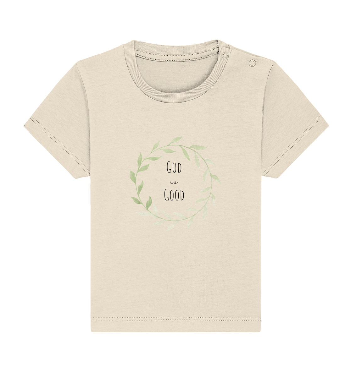 God is good - Baby Organic Shirt - wertvoll und geliebt