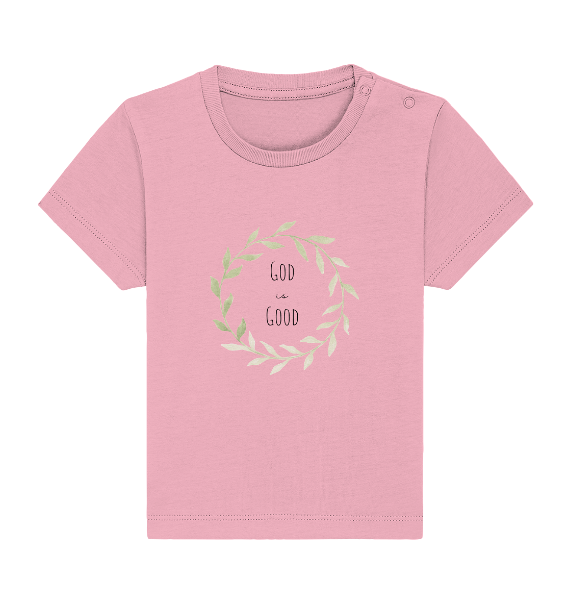 God is good - Baby Organic Shirt - wertvoll und geliebt