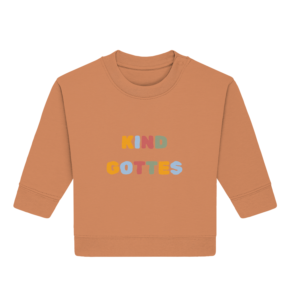 Kind Gottes - Baby Organic Sweatshirt - wertvoll und geliebt