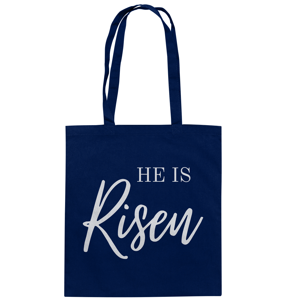He is risen - Baumwolltasche - wertvoll und geliebt