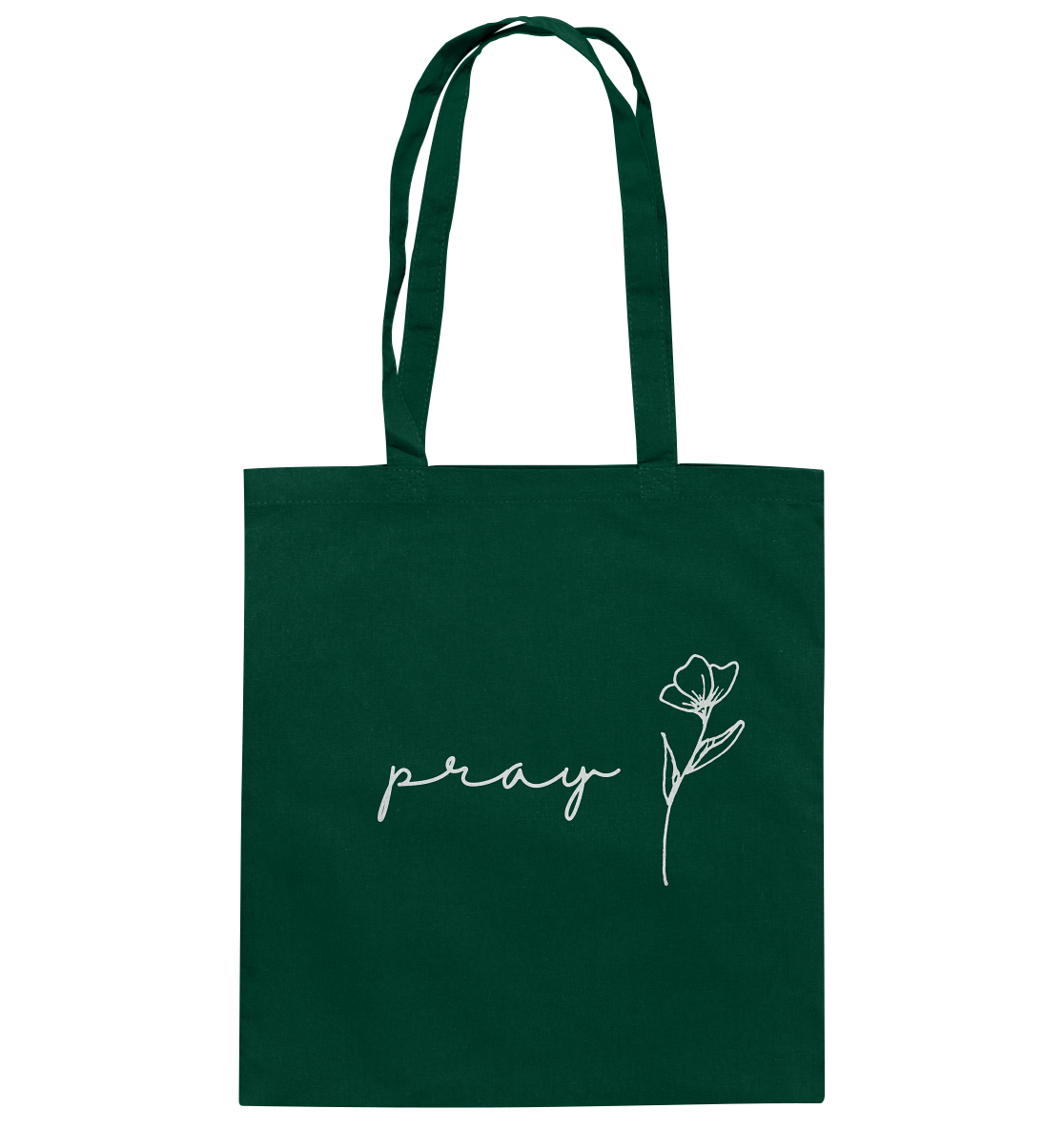 Pray - Baumwolltasche - wertvoll und geliebt