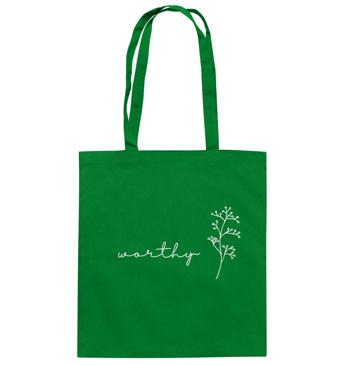 Worthy - Baumwolltasche - wertvoll und geliebt