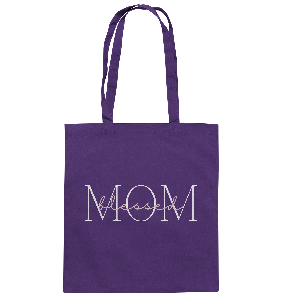 Blessed mom - Baumwolltasche - wertvoll und geliebt