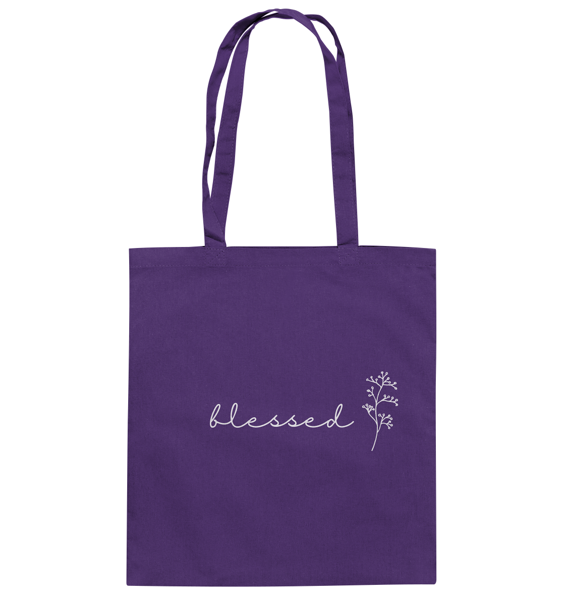 blessed - Baumwolltasche - wertvoll und geliebt