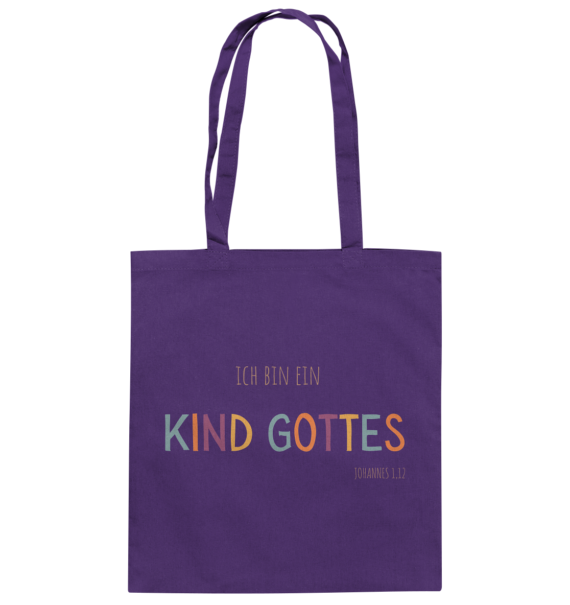 Kind Gottes - Baumwolltasche - wertvoll und geliebt