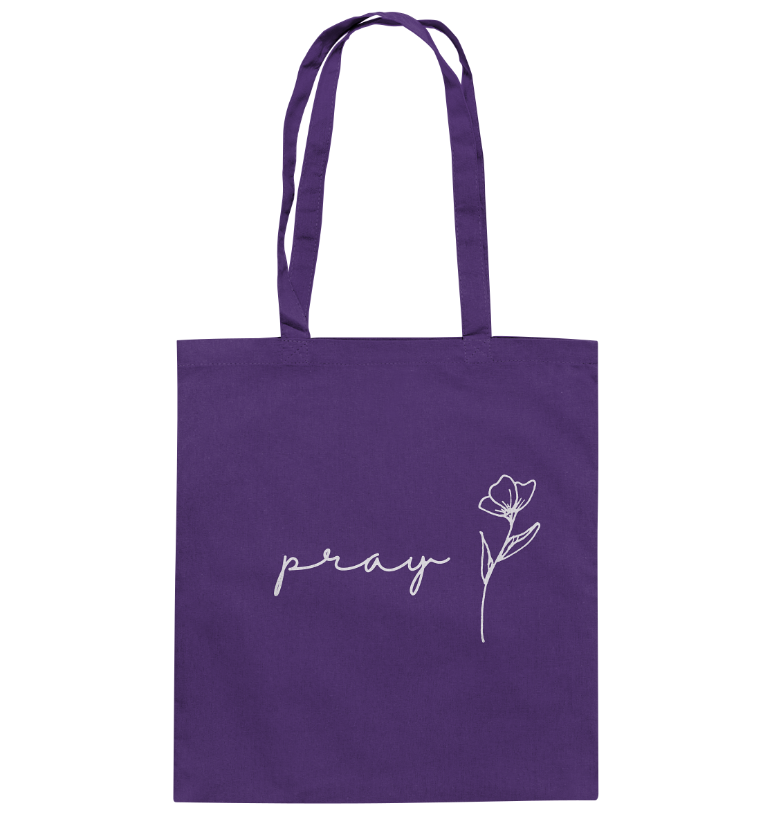 Pray - Baumwolltasche - wertvoll und geliebt