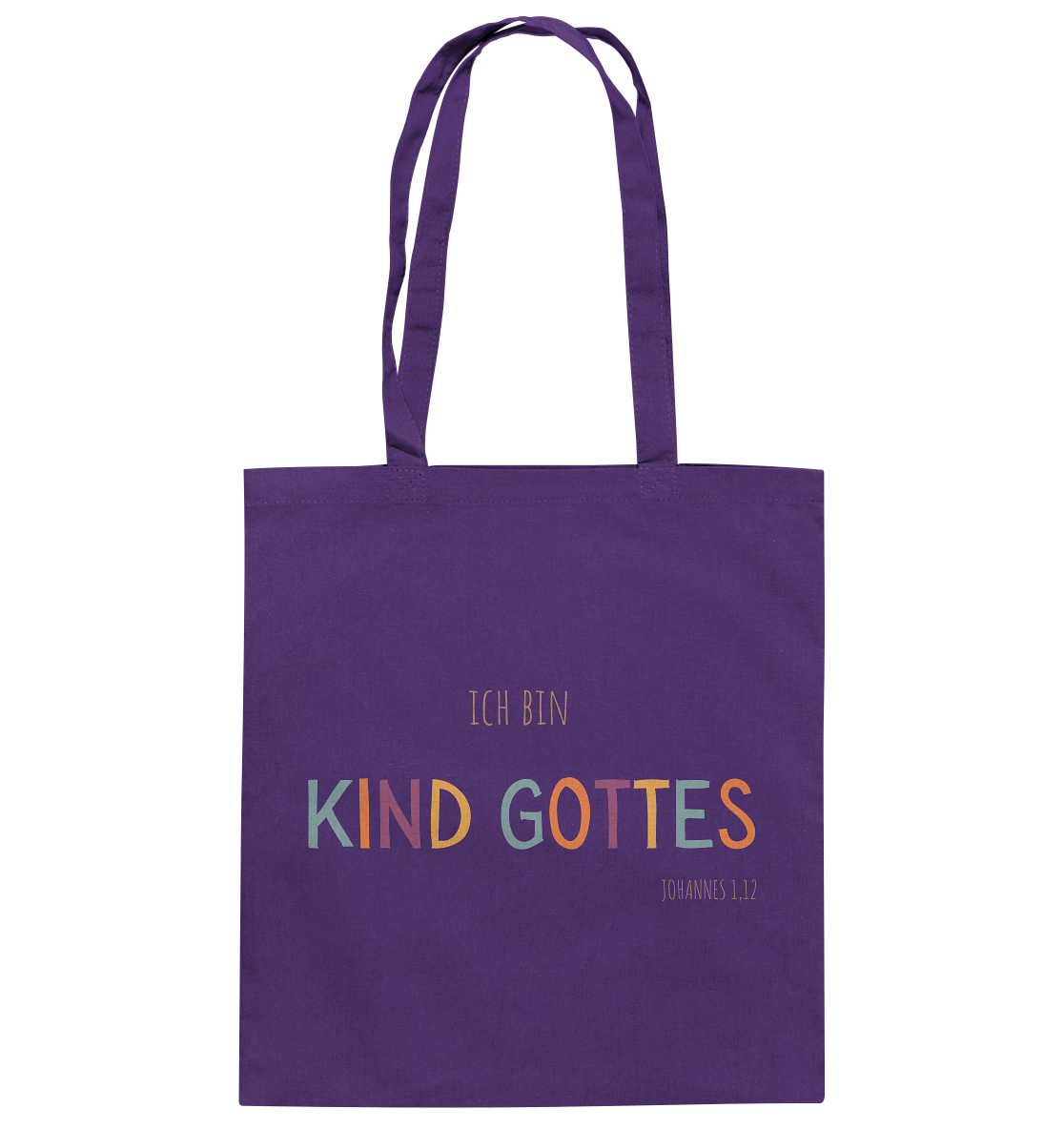 Kind Gottes - Baumwolltasche - wertvoll und geliebt