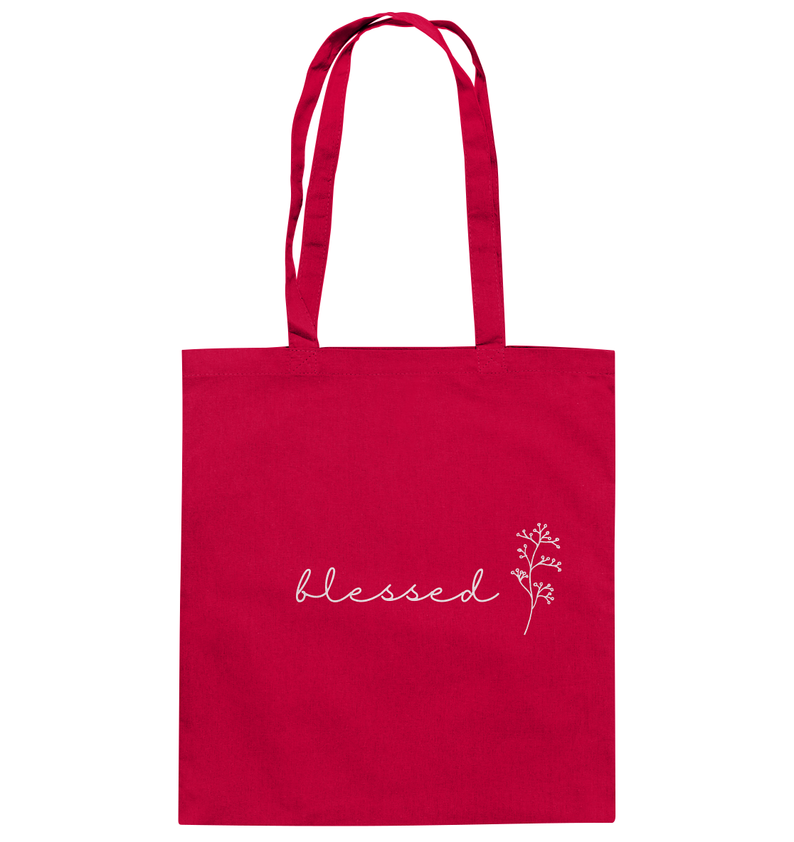 blessed - Baumwolltasche - wertvoll und geliebt