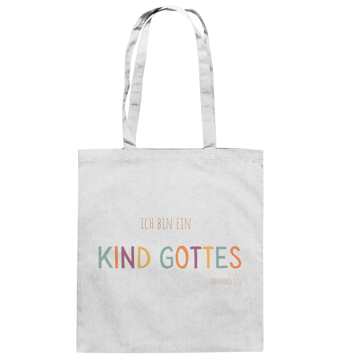 Kind Gottes - Baumwolltasche - wertvoll und geliebt