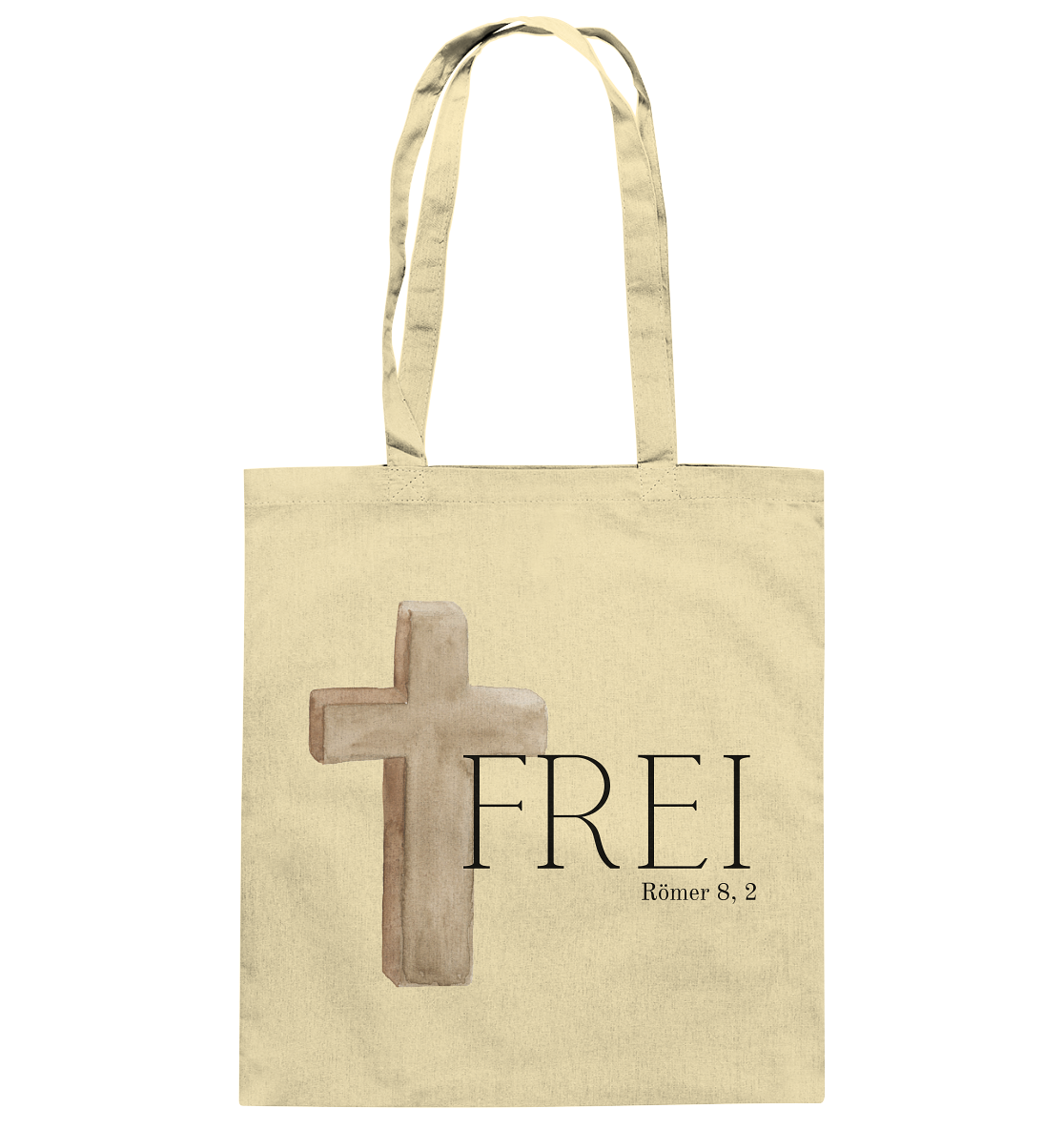 Frei - Baumwolltasche - wertvoll und geliebt