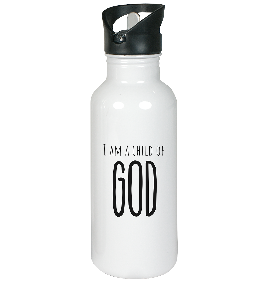 I am a child of God - Edelstahl-Trinkflasche - wertvoll und geliebt