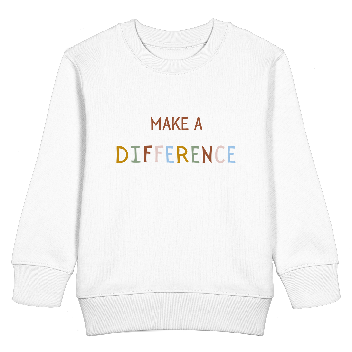 Make a difference - Kids Basic Sweatshirt - wertvoll und geliebt