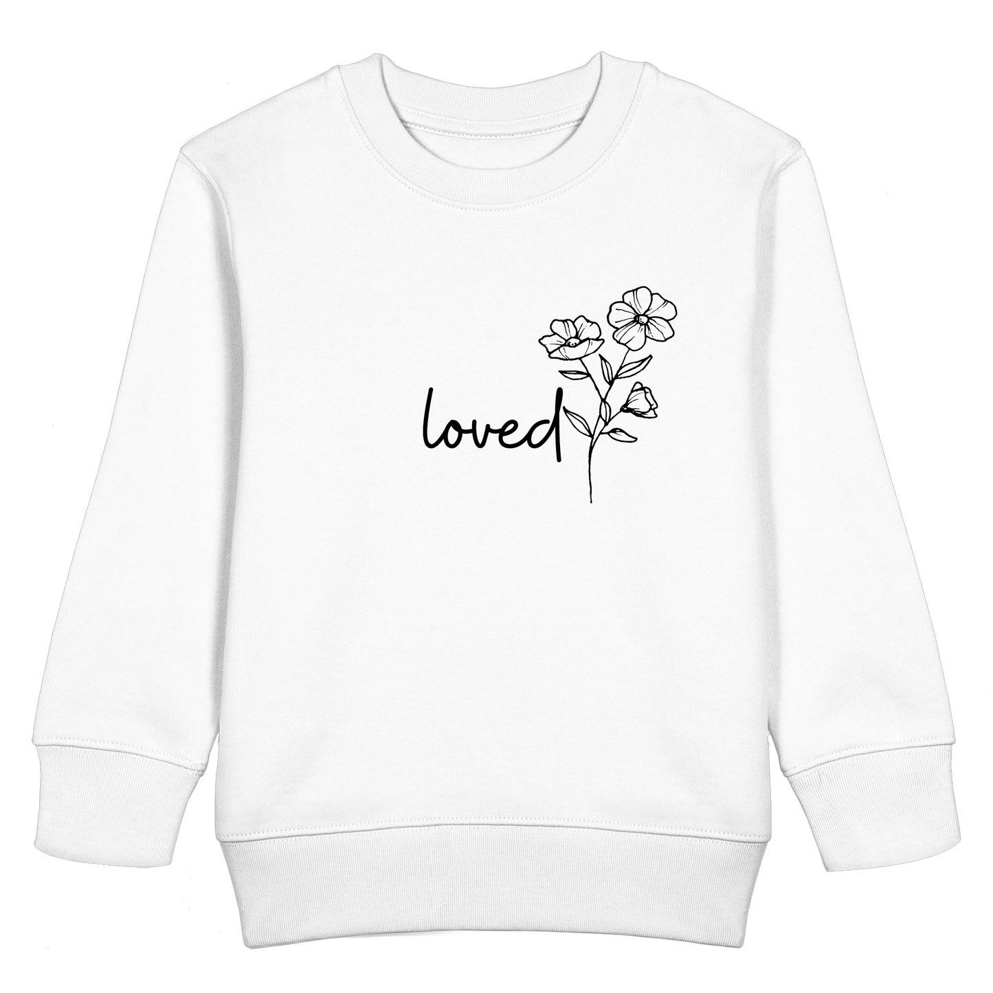 loved - Kids Basic Sweatshirt - wertvoll und geliebt
