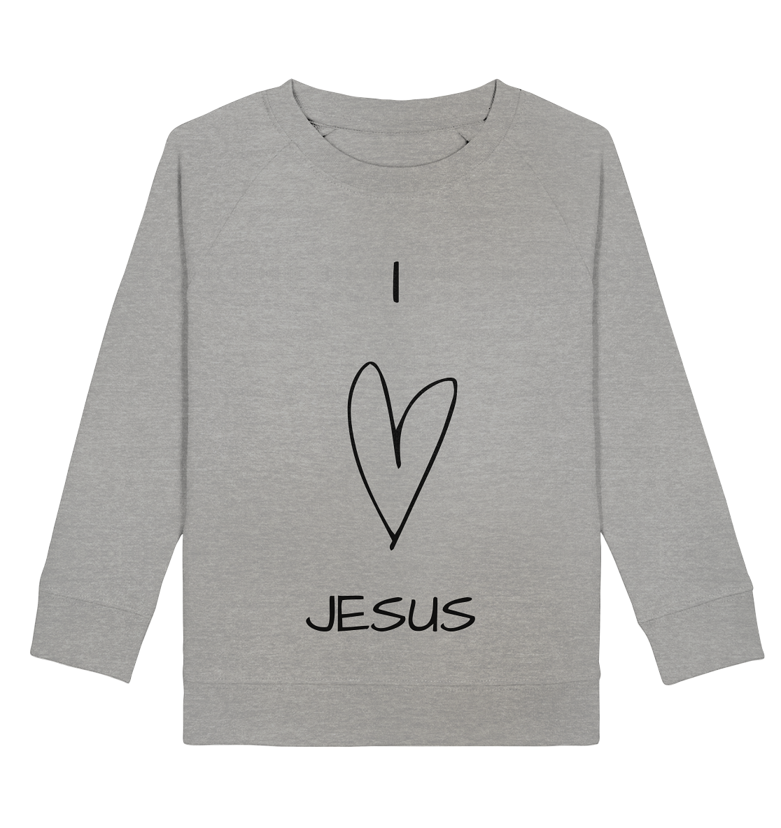 I love Jesus - Kids Basic Sweatshirt - wertvoll und geliebt