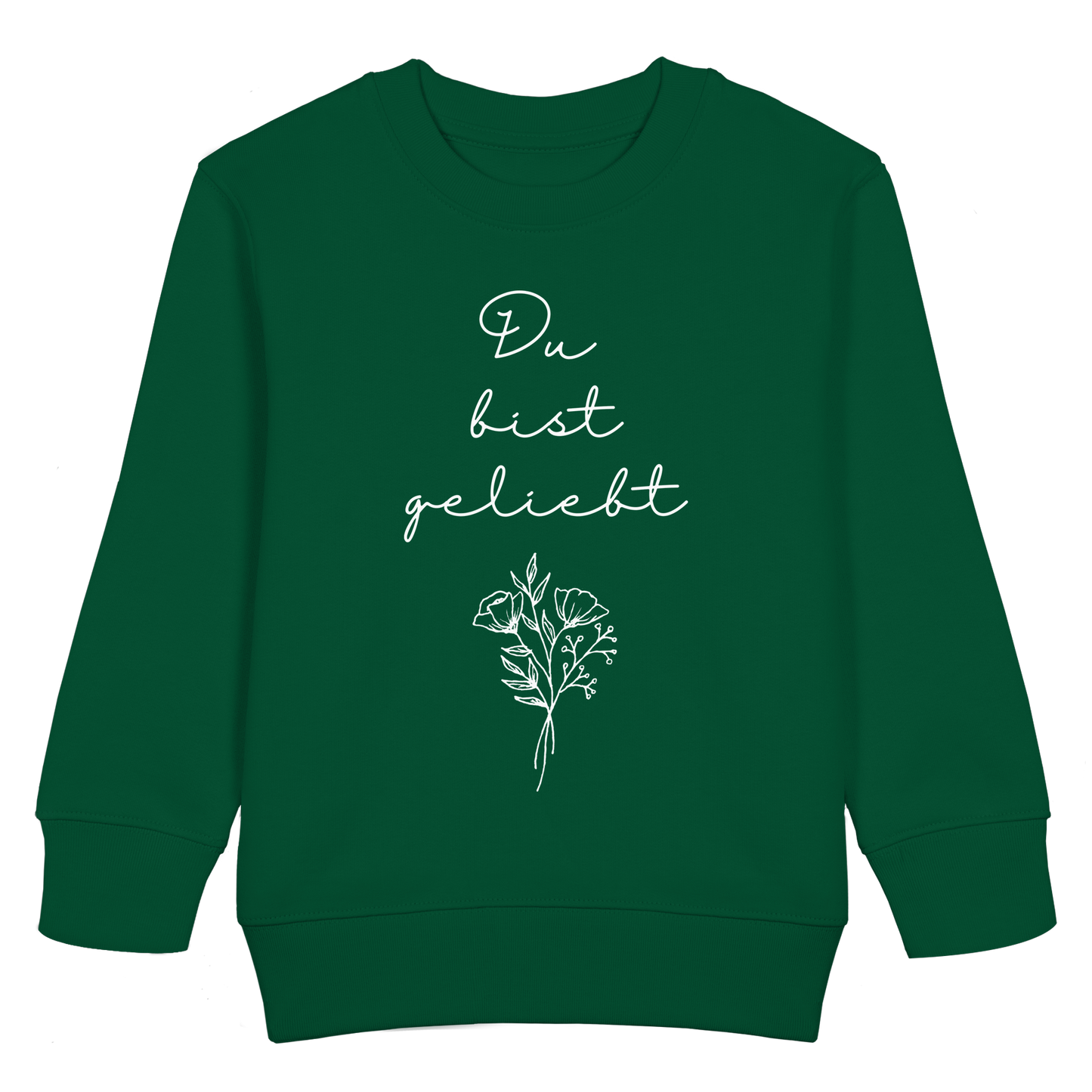 Du bist geliebt - Kids Basic Sweatshirt - wertvoll und geliebt