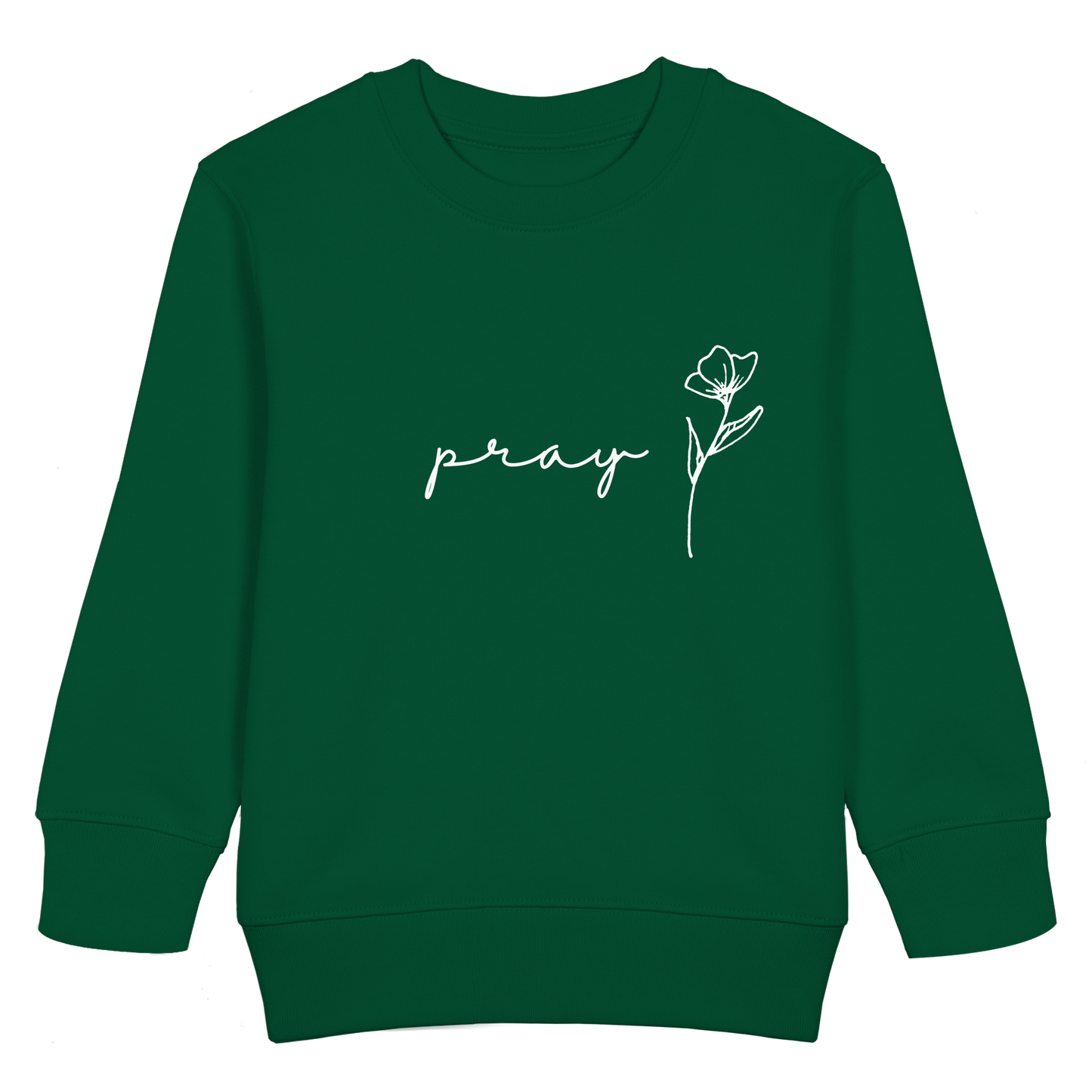 Pray - Kids Basic Sweatshirt - wertvoll und geliebt