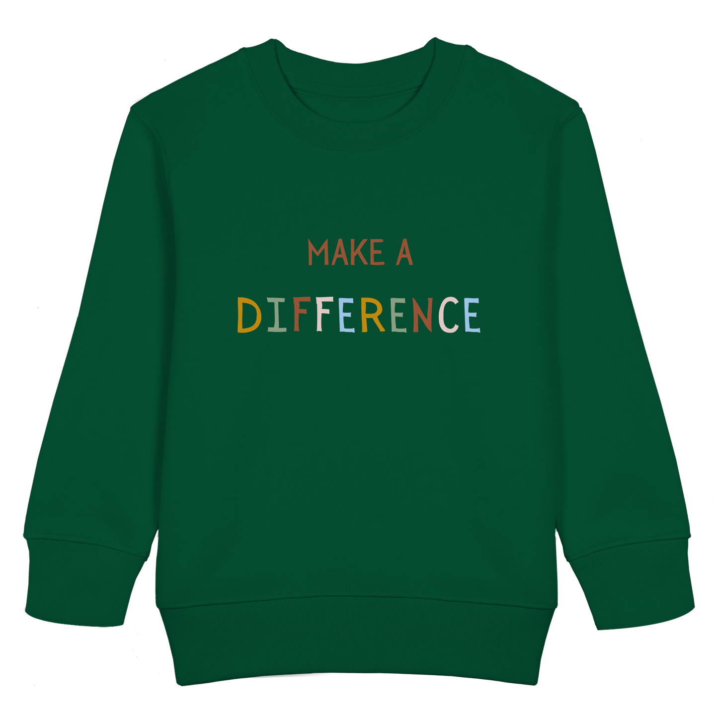 Make a difference - Kids Basic Sweatshirt - wertvoll und geliebt