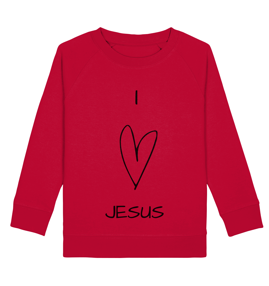 I love Jesus - Kids Basic Sweatshirt - wertvoll und geliebt