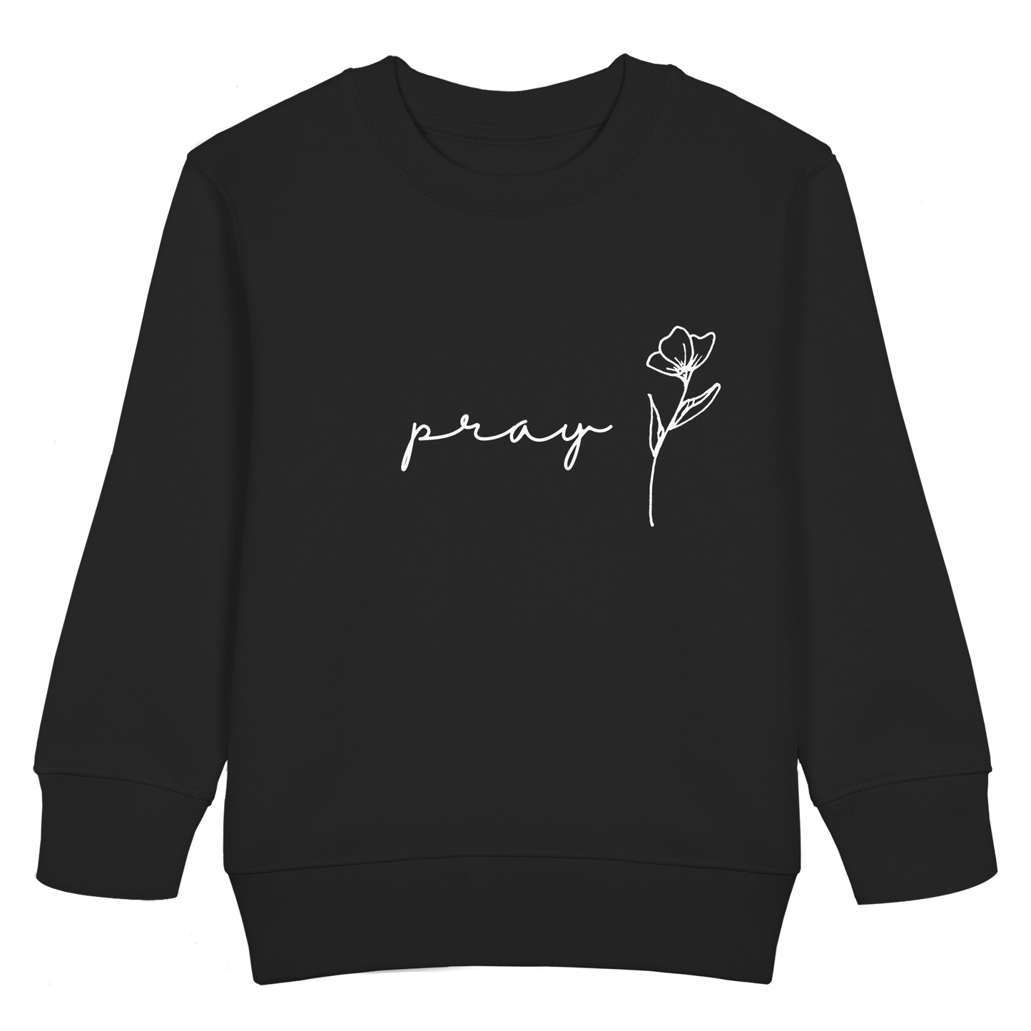 Pray - Kids Basic Sweatshirt - wertvoll und geliebt