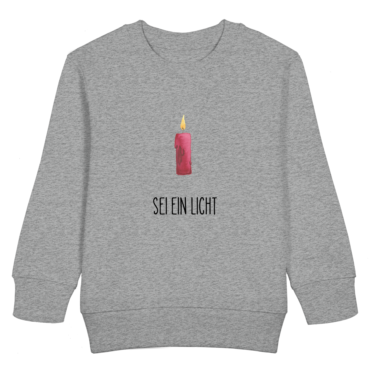 Sei ein Licht - Kids Basic Sweatshirt - wertvoll und geliebt