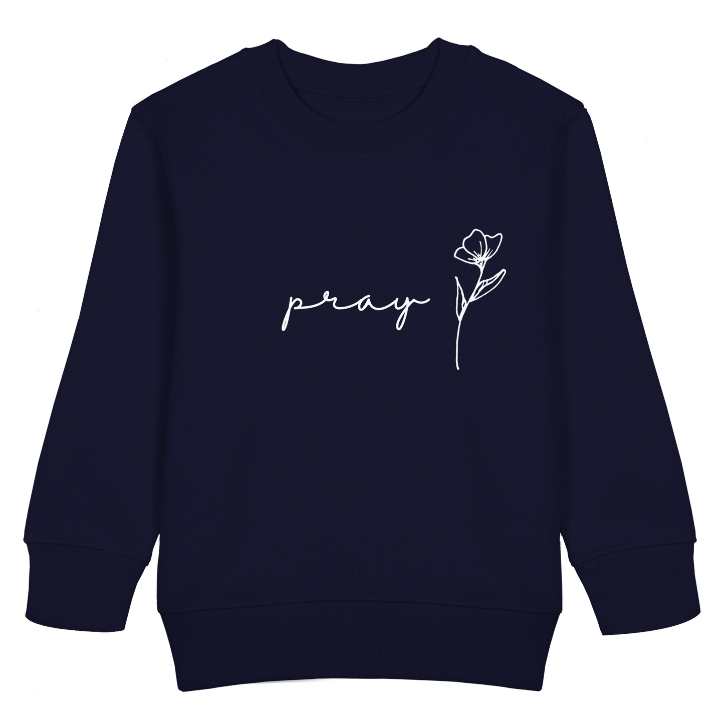 Pray - Kids Basic Sweatshirt - wertvoll und geliebt