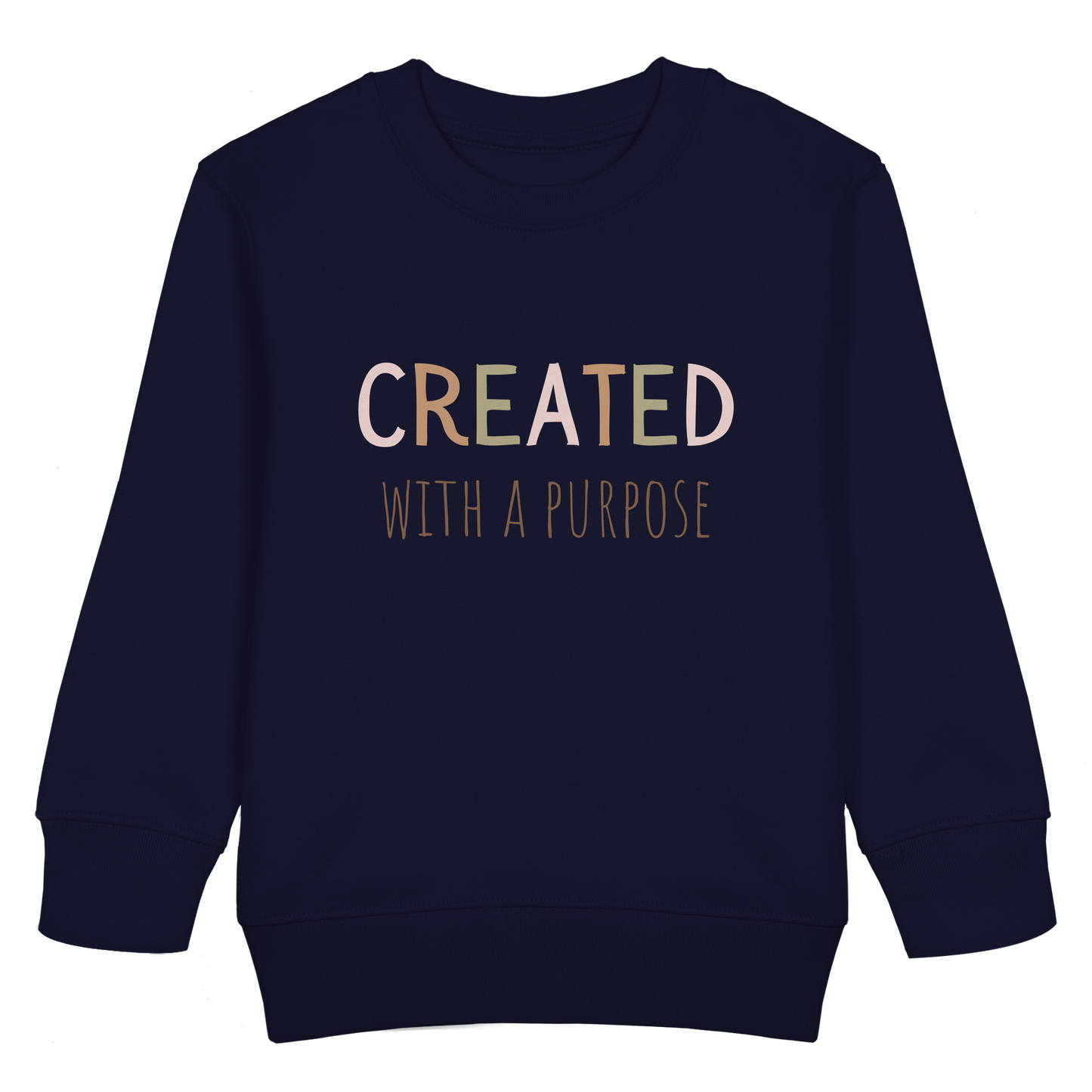 Created - Kids Basic Sweatshirt - wertvoll und geliebt