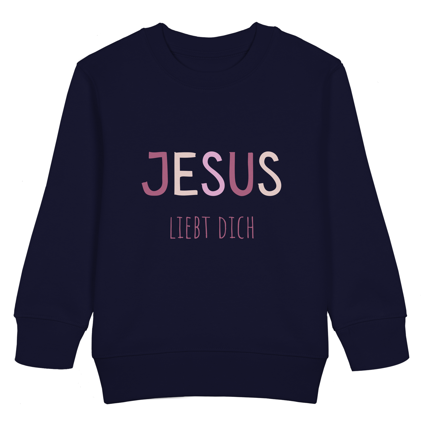 Jesus liebt dich Mädchen - Kids Basic Sweatshirt - wertvoll und geliebt