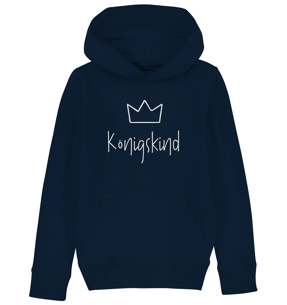 Königskind - Kids Organic Hoodie - wertvoll und geliebt