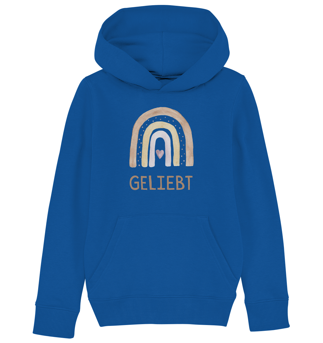 Geliebt Mädchen - Kids Organic Hoodie - wertvoll und geliebt