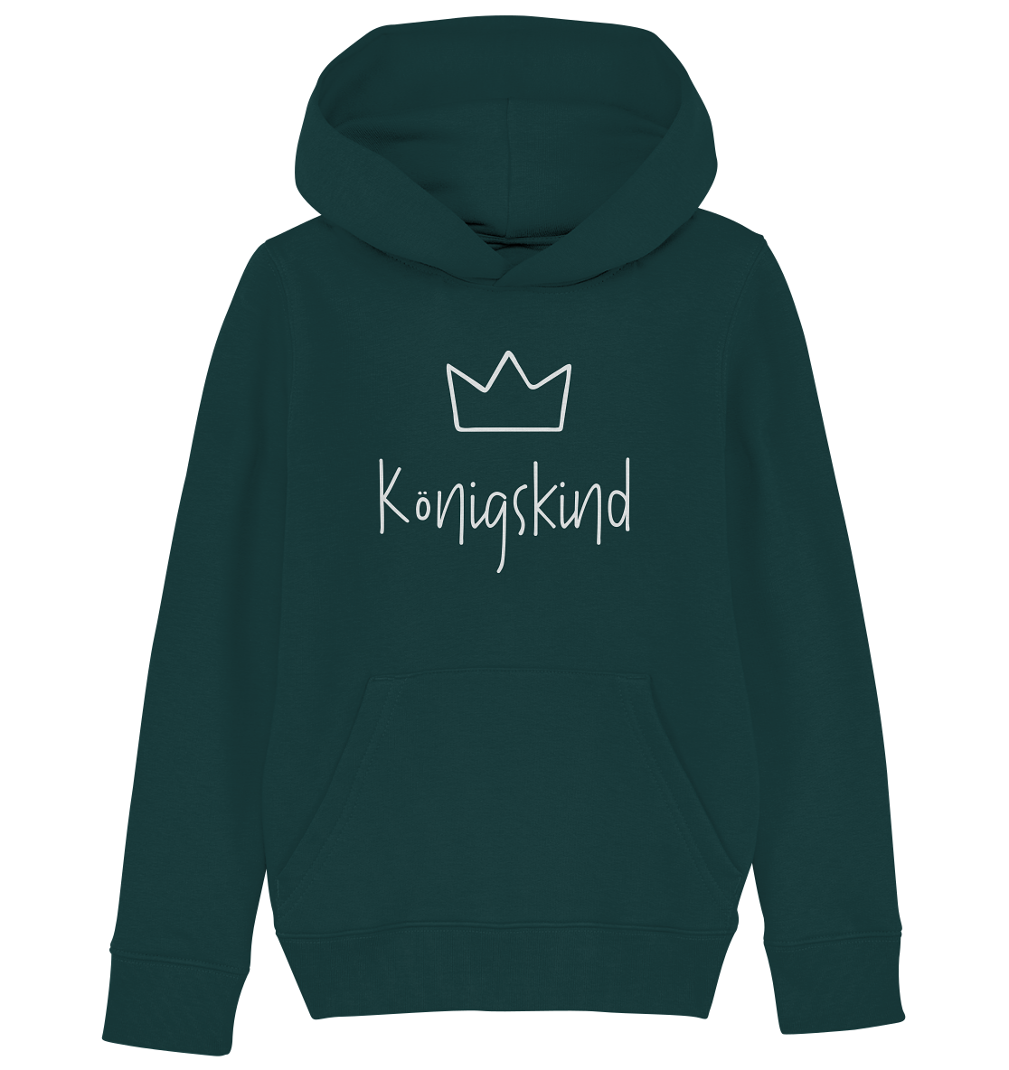 Königskind - Kids Organic Hoodie - wertvoll und geliebt