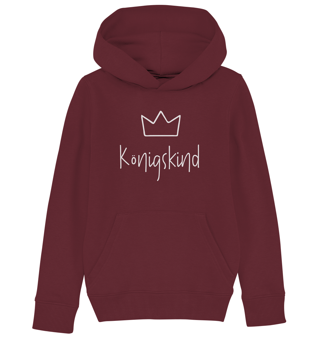 Königskind - Kids Organic Hoodie - wertvoll und geliebt