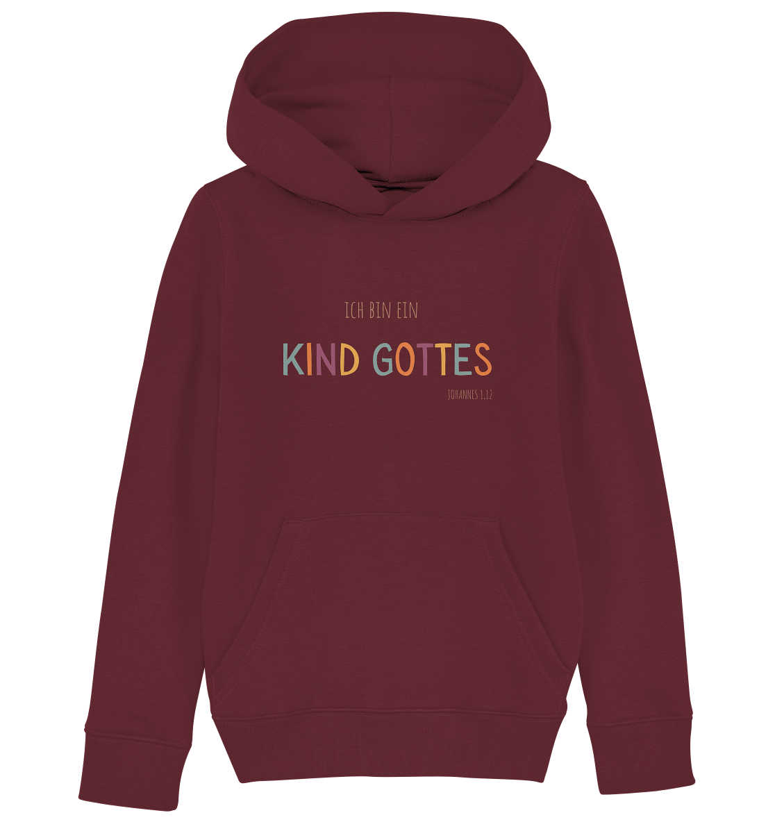 Kind Gottes - Kids Organic Hoodie - wertvoll und geliebt
